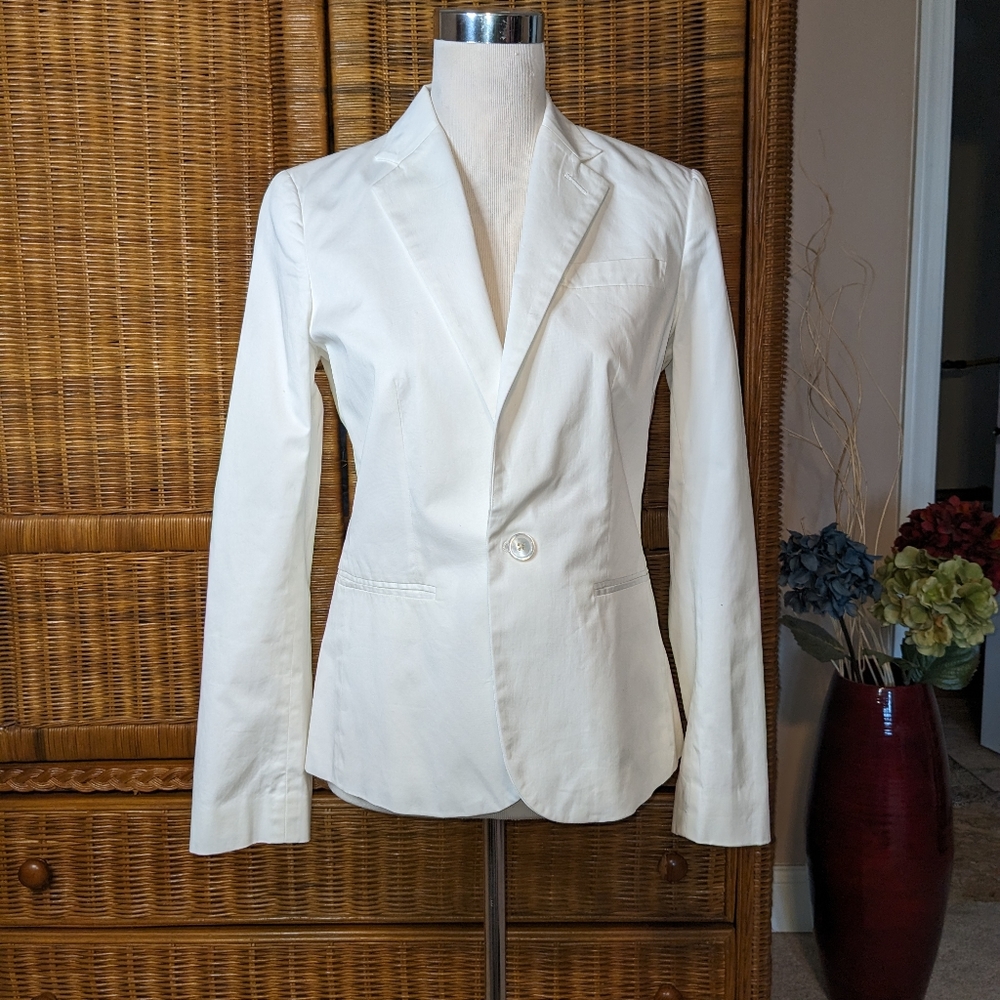 Ralph Lauren Polo White Jacket SIZE 4 - Picture 2 of 5